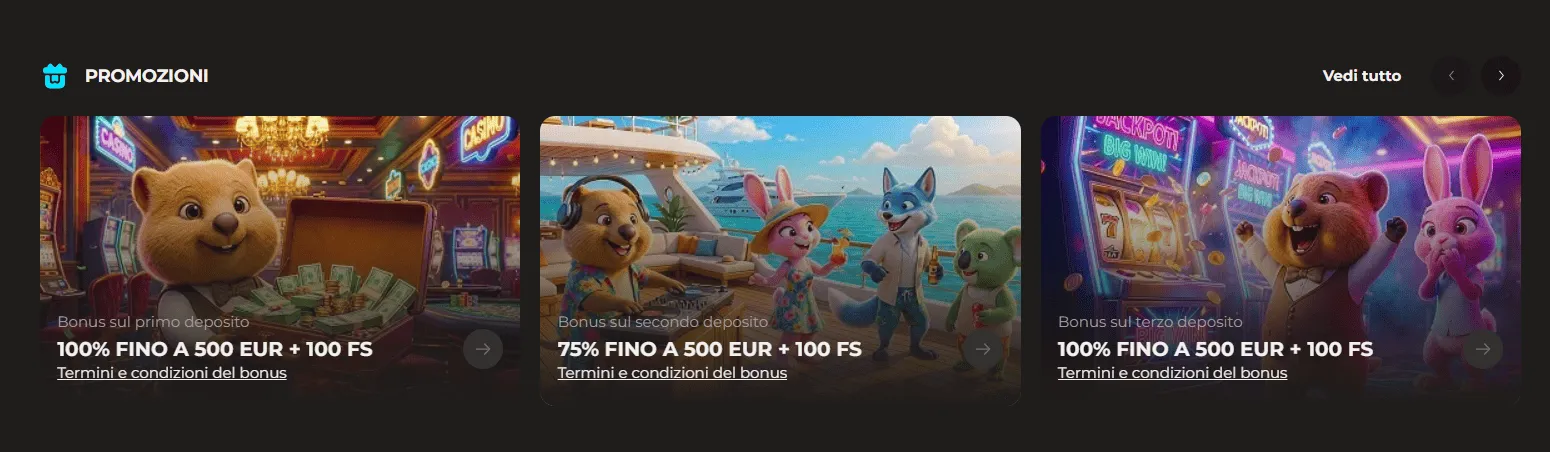 Promozioni Oliver Casino 4